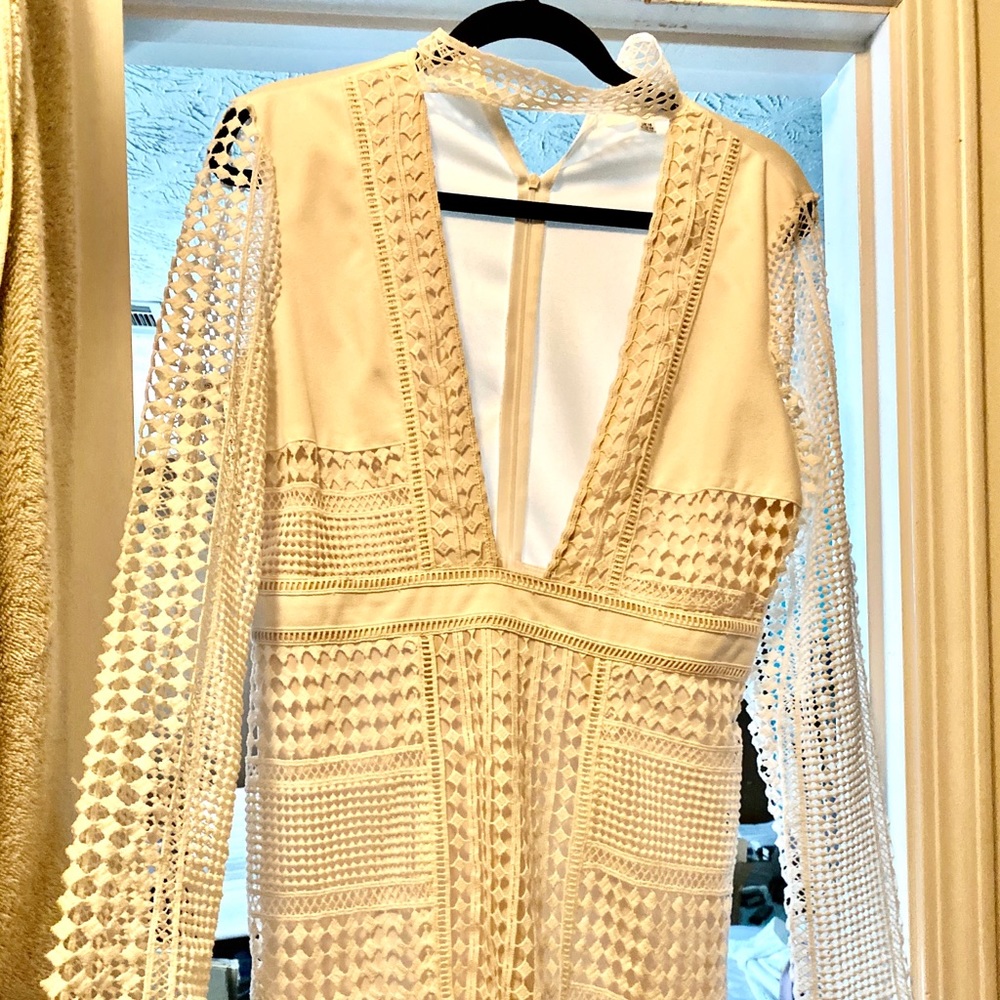 Missguided Long Sleeve Dress